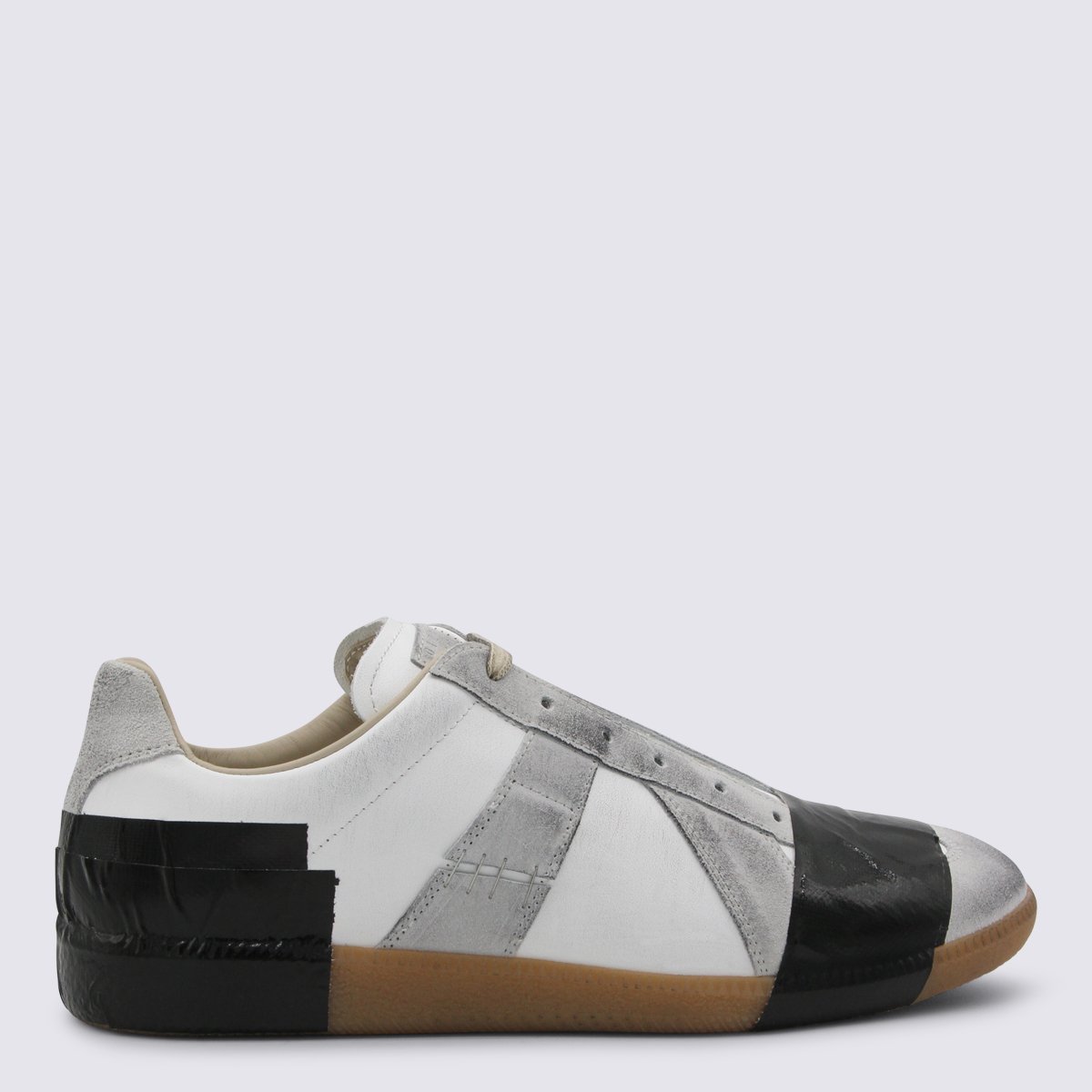 White Leather Sneakers