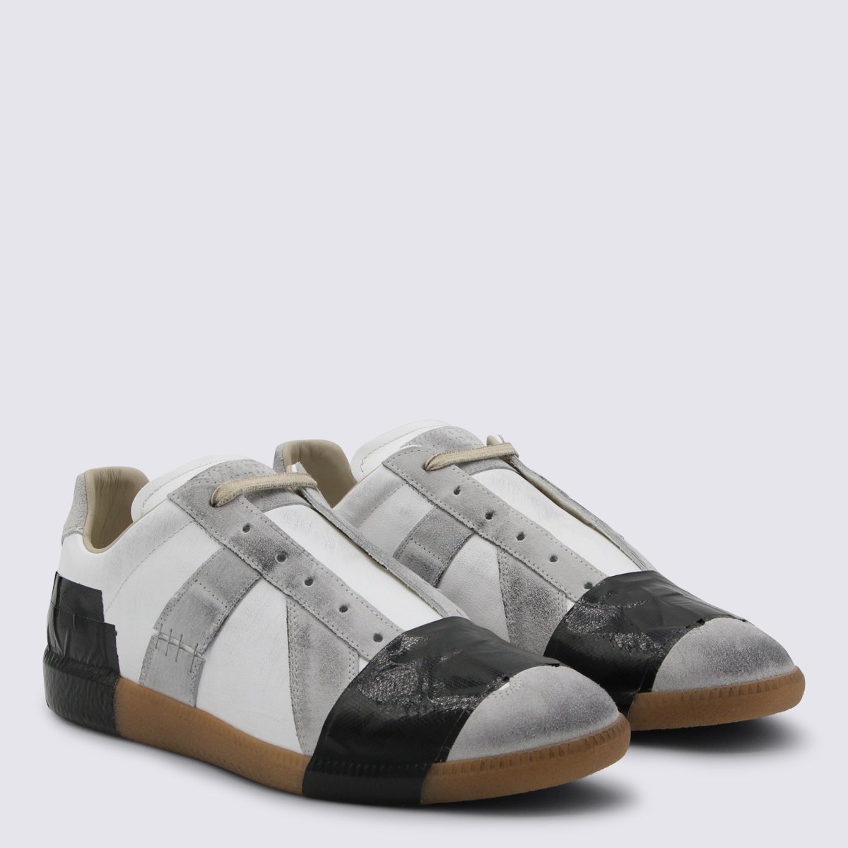 White Leather Sneakers