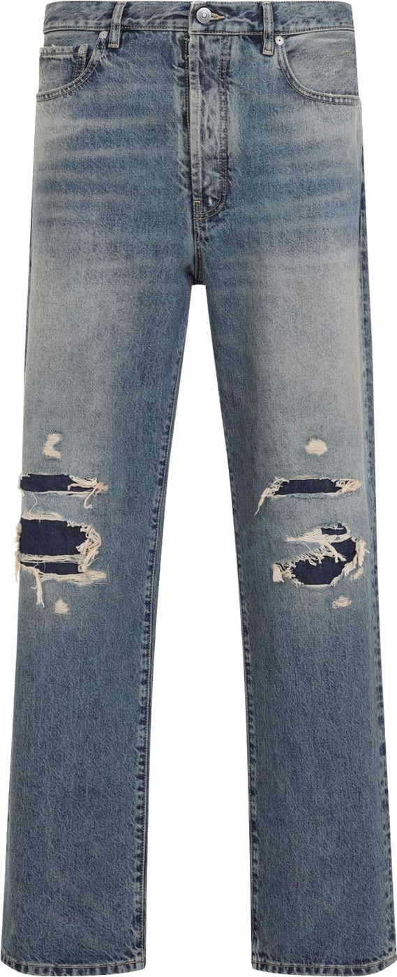 Maison Margiela Distresses Denim Trousers