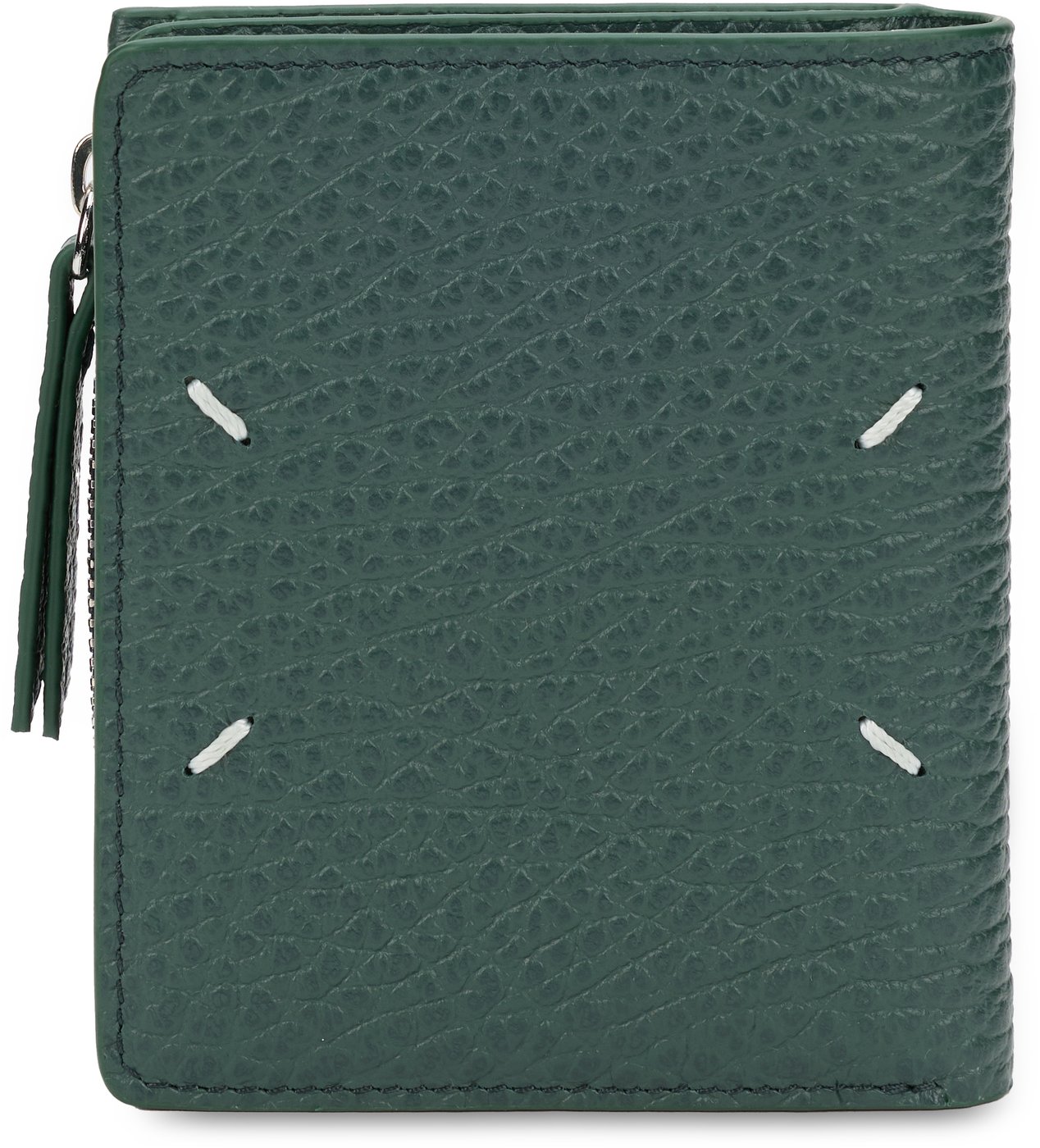 Wallet with zipper