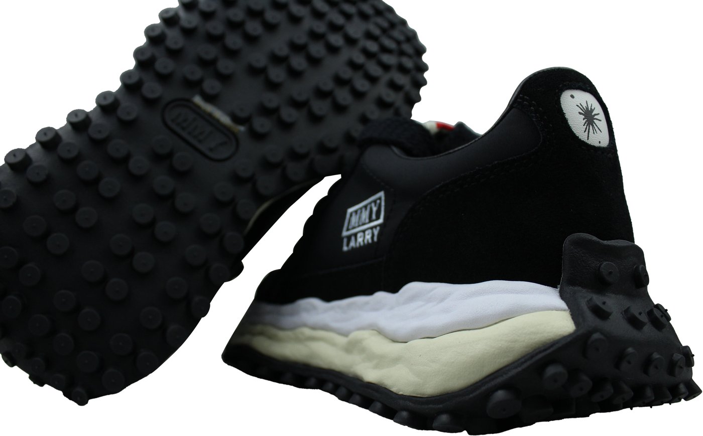 Maison Mihara Yasuhiro Larry OG Sole Low-cut Sneaker 'Zwart'