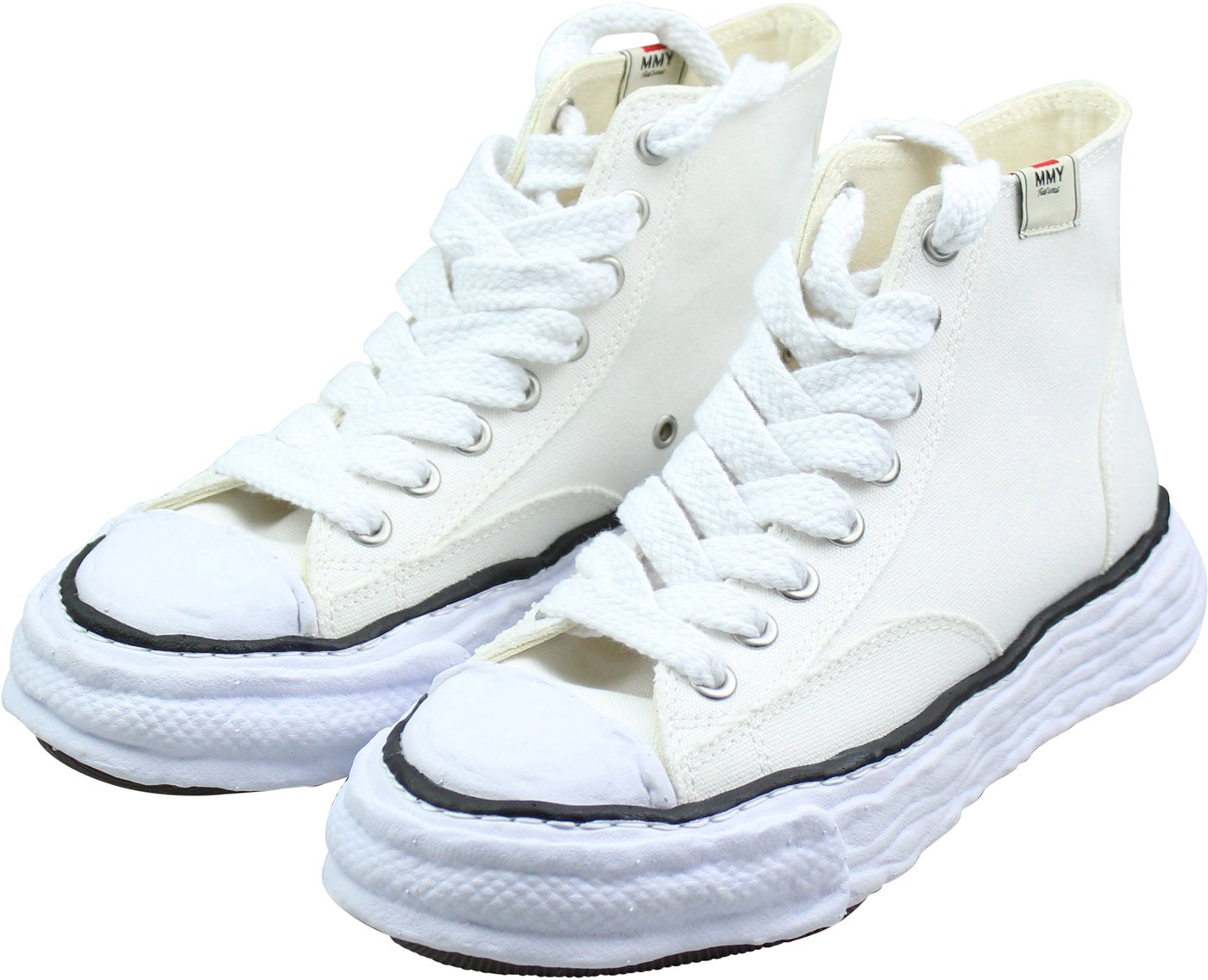 Maison Mihara Yasuhiro Peterson OG Sole Canvas High 'Wit'