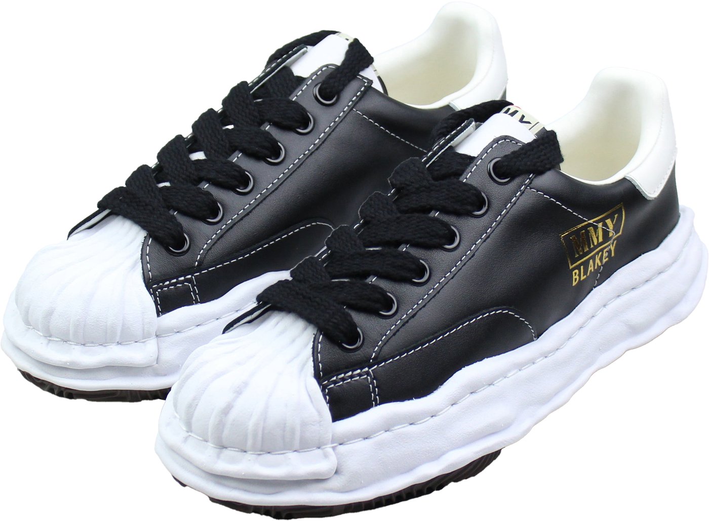 Maison Mihara Yasuhiro Blakey OG Sole Leather Low 'Black'
