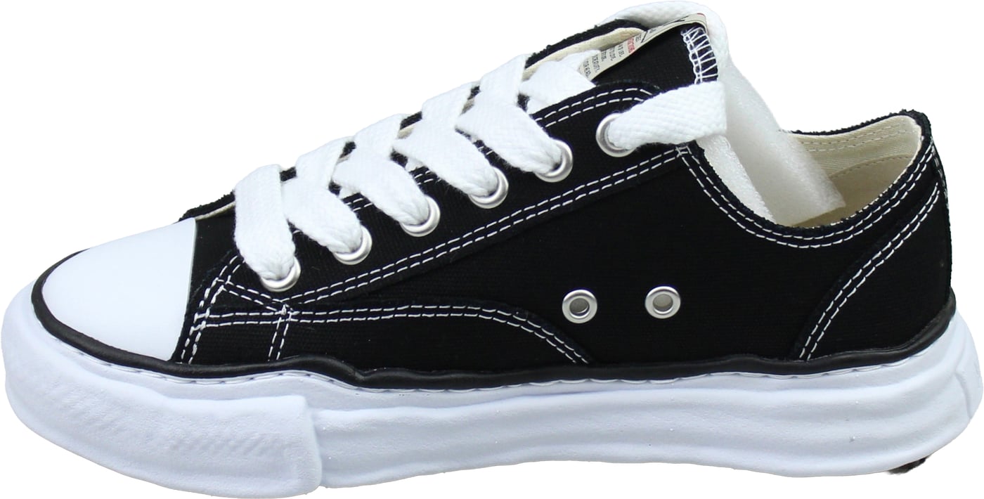 Maison Mihara Yasuhiro Peterson OG Sole Canvas Low 'Zwart'