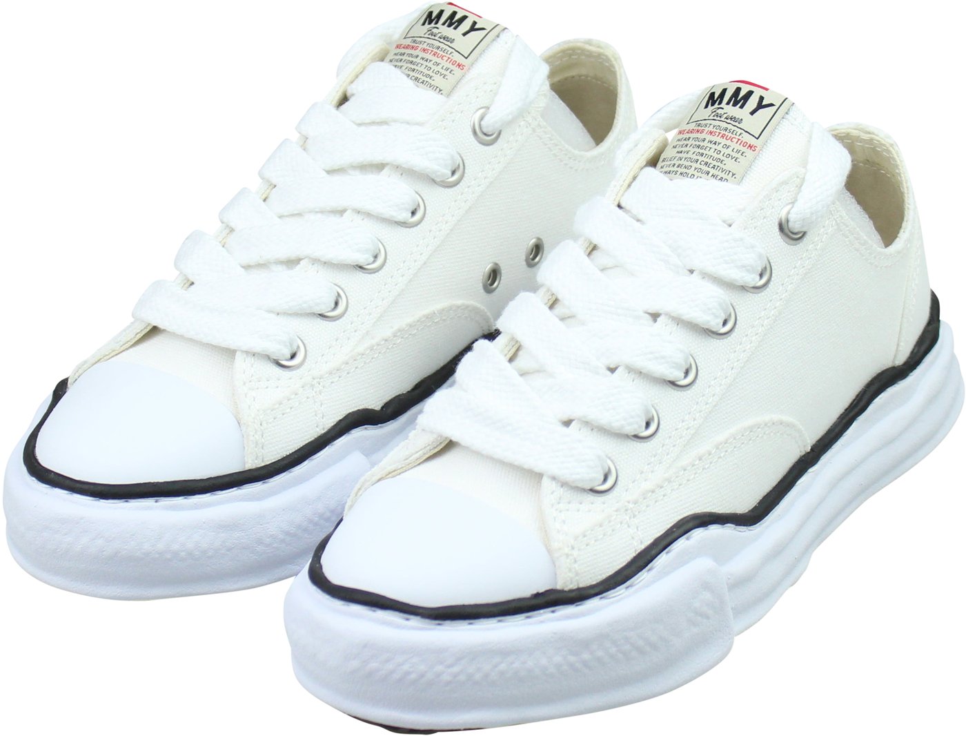 Maison Mihara Yasuhiro Peterson OG Sole Canvas Low 'Wit'