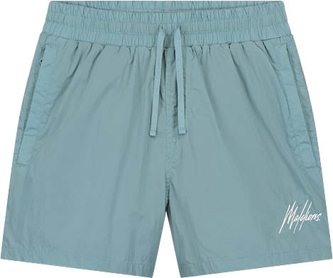 Malelions Crinkle Swim Short MM2-SS24-11 Light blue