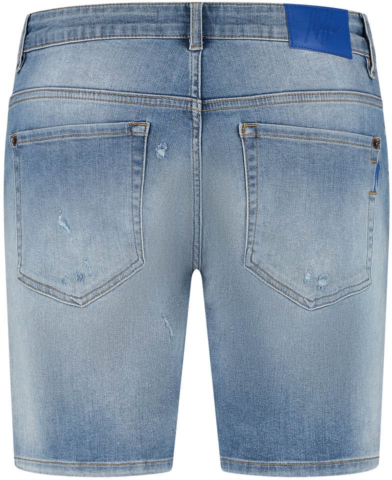 Malelions Denim Shorts MM1-HS25-65 Blue