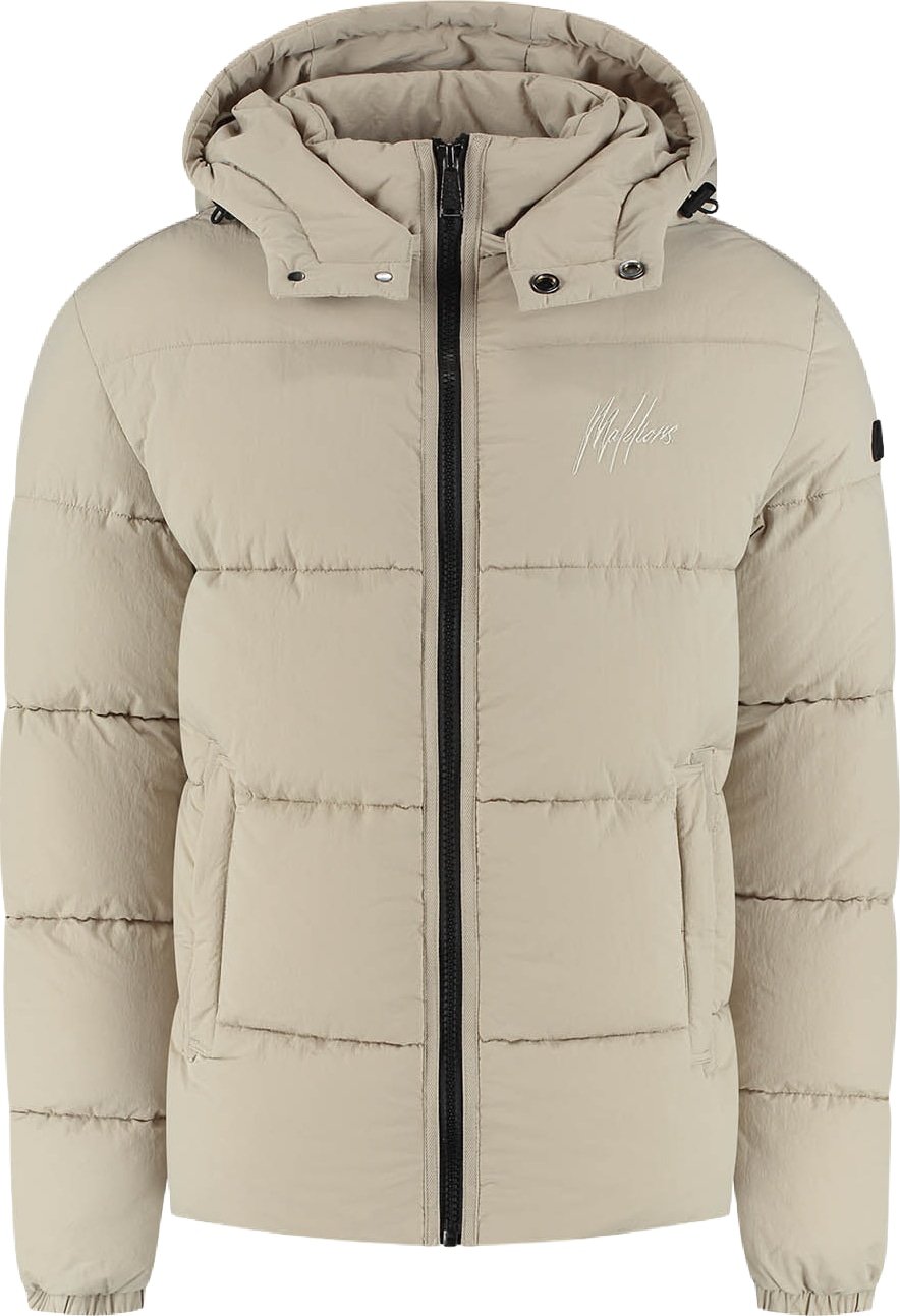 Malelions Donn Puffer Jacket MM2-AW25-14 Sand