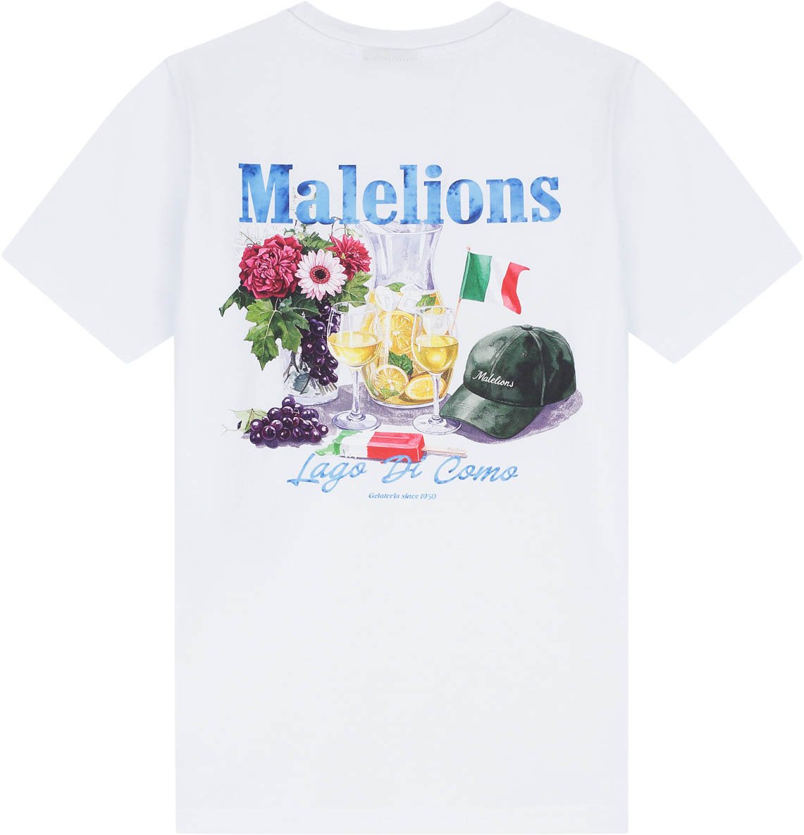 Malelions Gelato T-Shirt MJB30026033 White 40001