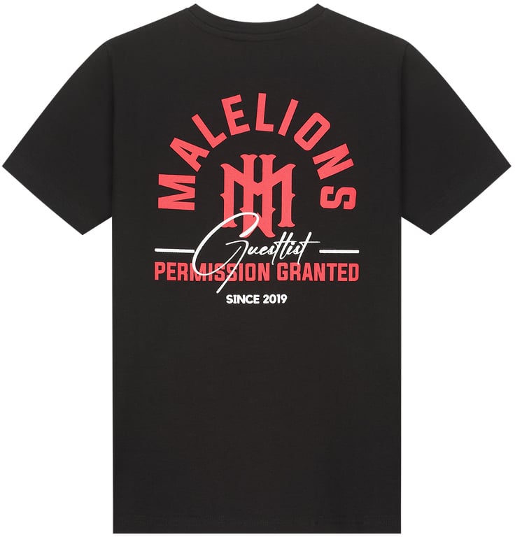 Malelions  Icon T-Shirt MJA30026039 Black 49001