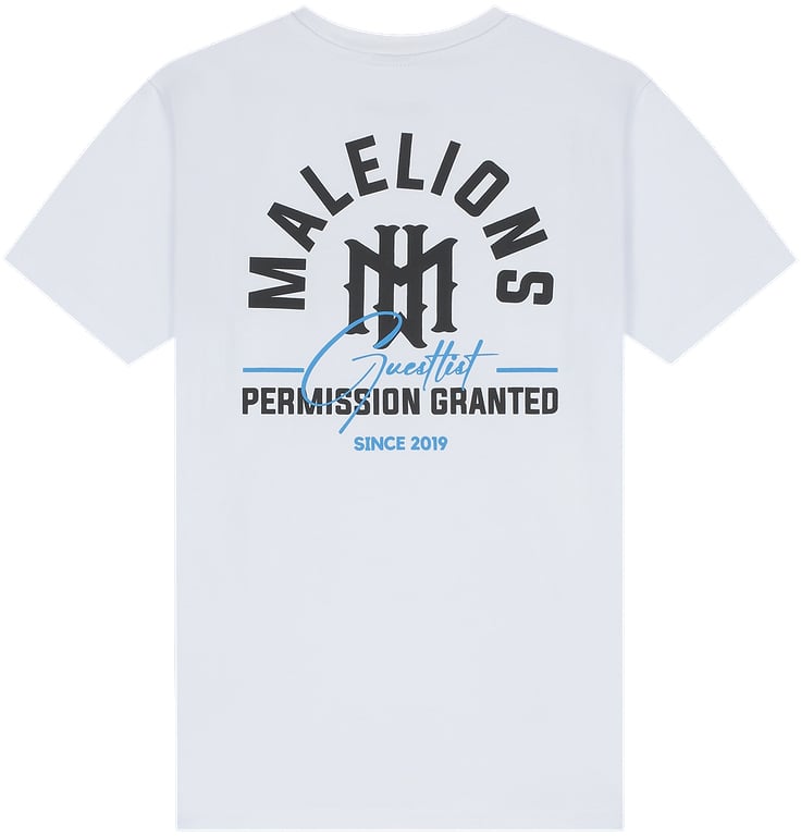 Malelions  Icon T-Shirt MJA30026039 White 40001
