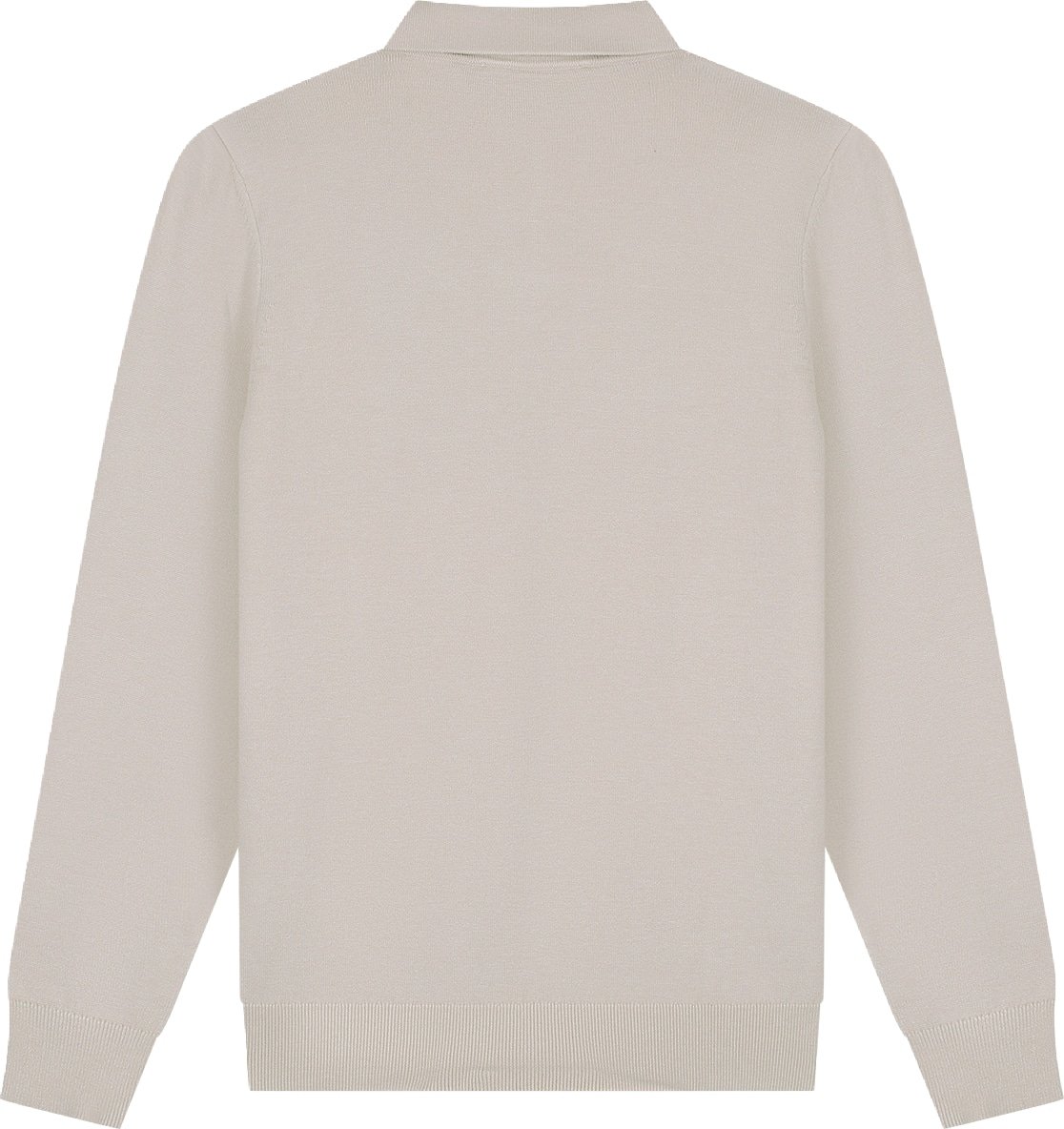 Malelions Knitted Longsleeve Polo MM3-AW25-17 Sand