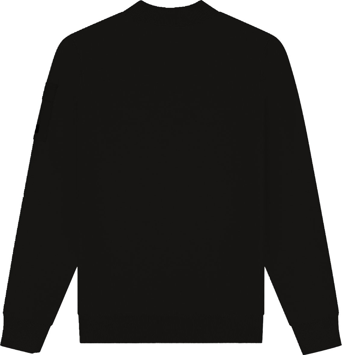 Malelions Knitted Pocket Mockneck MM2-AW25-30 Black