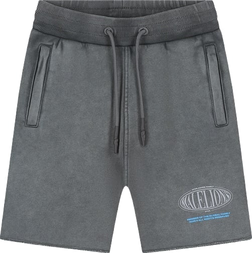 Malelions Lifestyle Damaged Hem Shorts MJA30026055 Acid Wash 59000