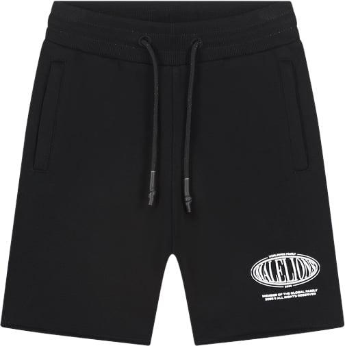 Malelions Lifestyle Damaged Hem Shorts MJA30026055 Black 49001