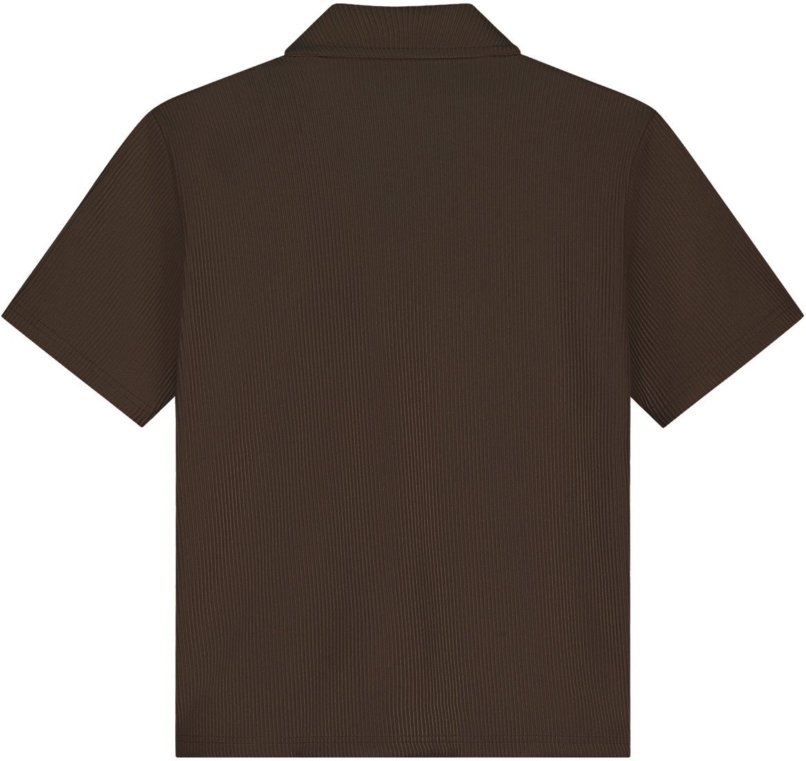 Malelions Malelions Junior Horizon Ribbed Shirt MJA40026001 Dark Brown 50012