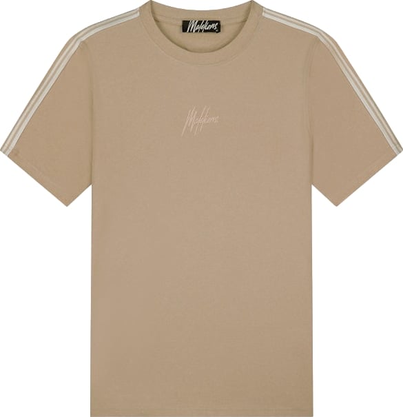 Malelions Malelions Men Studio T-Shirt MMC30026043 Light Taupe 50014
