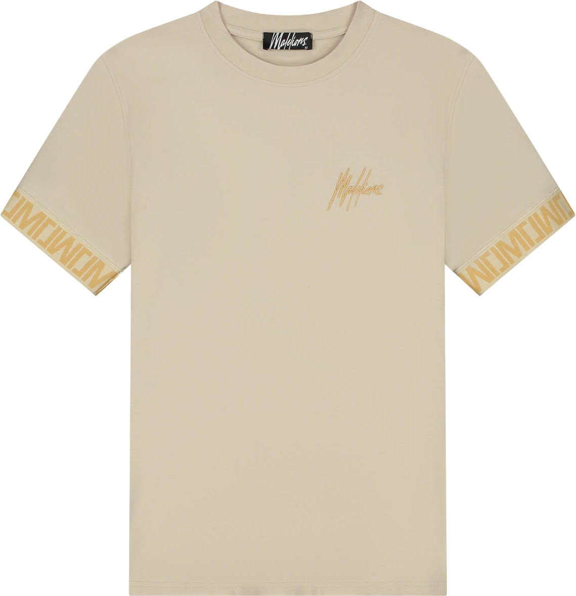 Malelions Malelions Men Venetian T-Shirt MMC30026065 Light Taupe 50014