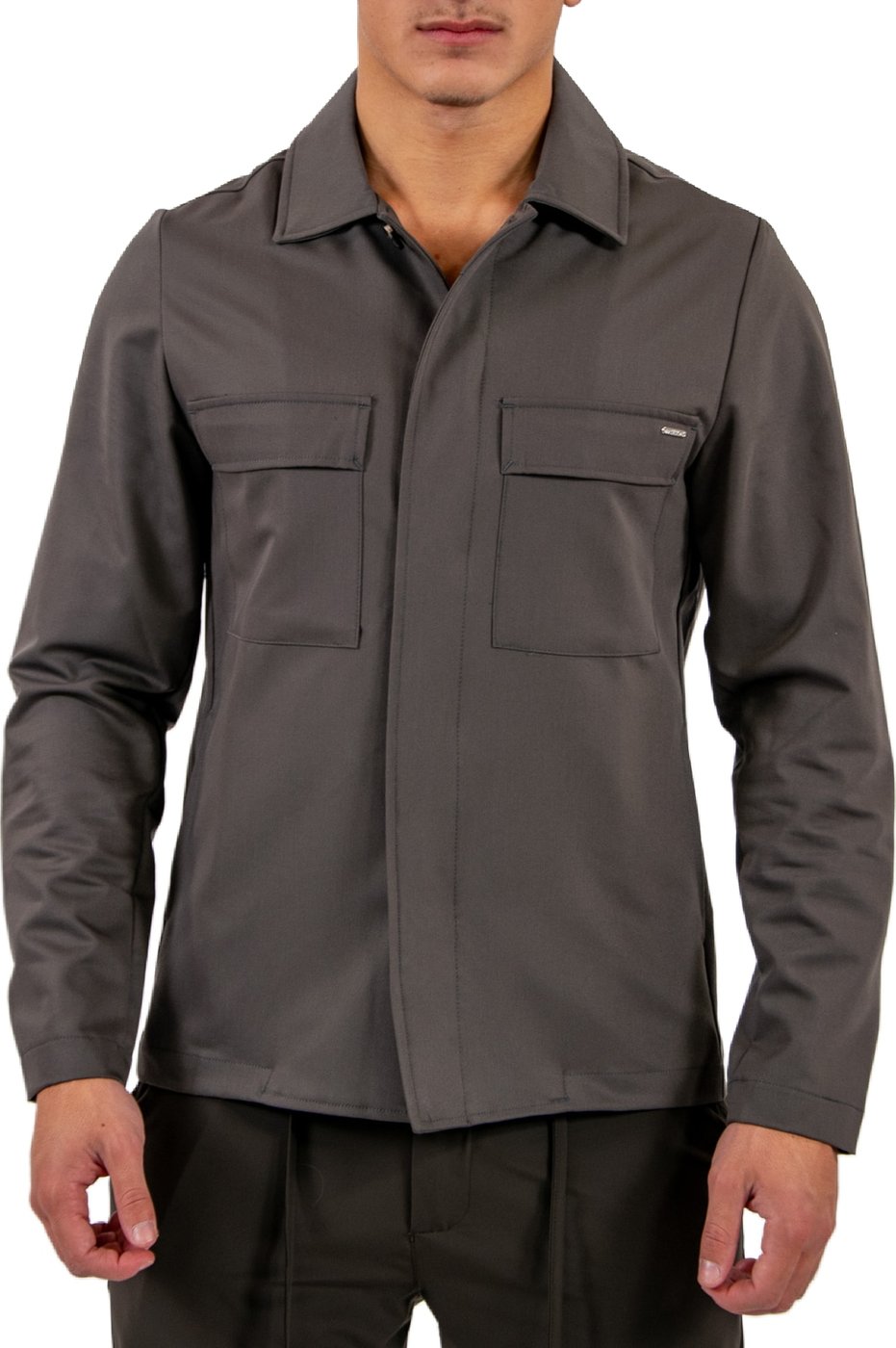 Malelions Malelions Premium Blend Overshirt MPD50026025 43025 Dark Olive