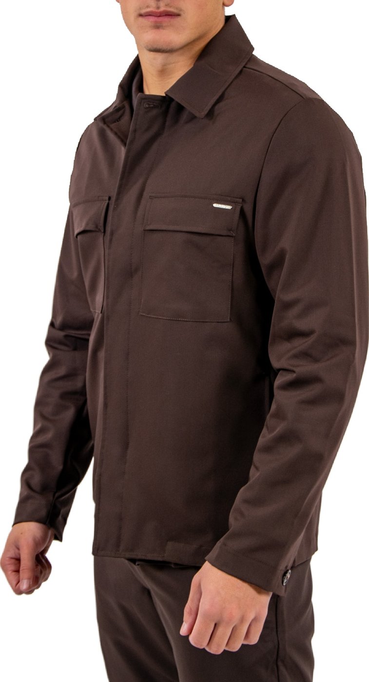 Malelions Malelions Premium Blend Overshirt MPD50026025 50001 Brown
