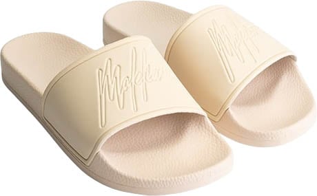 Malelions Signature Slides DA1-NOOS-12 beige