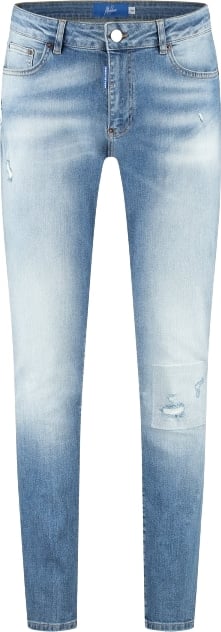 Malelions Slim Regular Jeans MM1-AW25-55 Blue