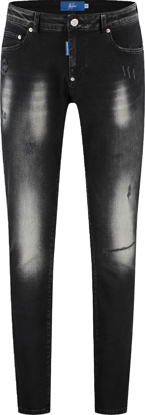Malelions Slim Regular Jeans MM3-AW25-25 Black