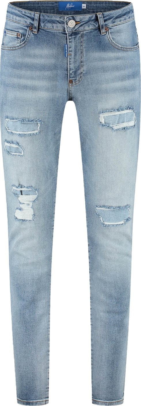 Malelions Slim Regular Jeans MM3-AW25-25 Dark blue