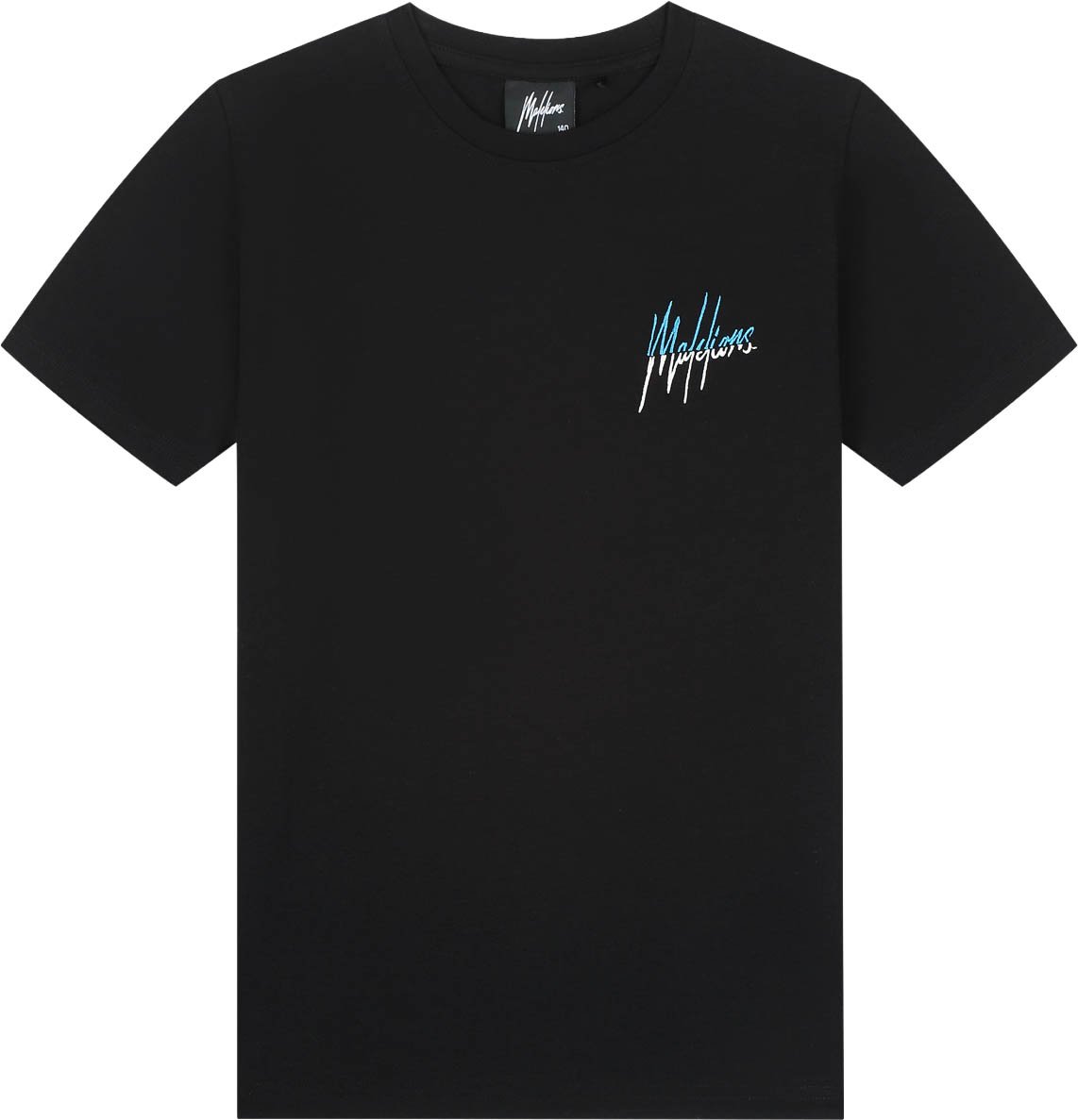 Malelions Split T-Shirt MJB30026007 Black/Blue 49006