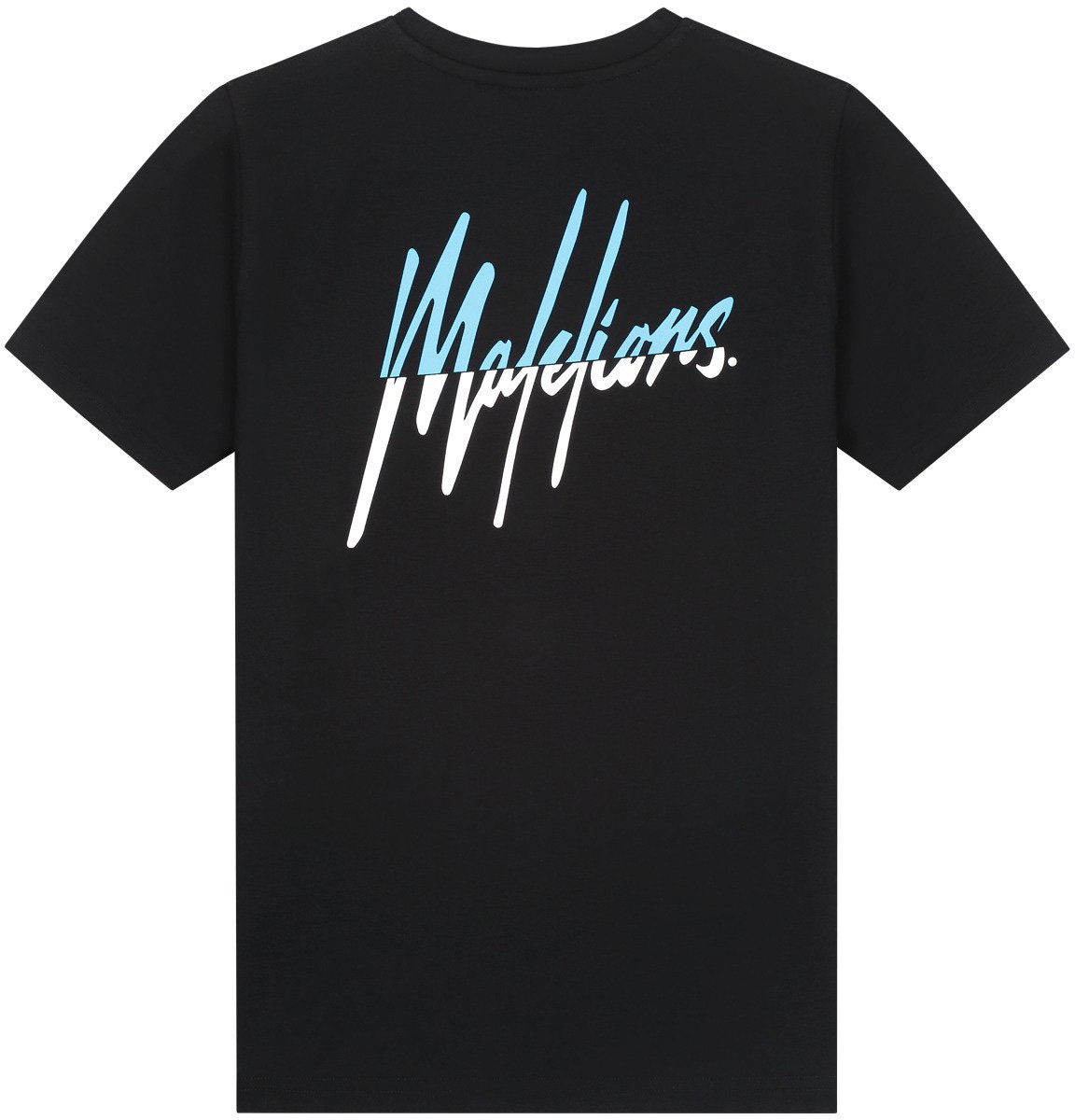 Malelions Split T-Shirt MJB30026007 Black/Blue 49006