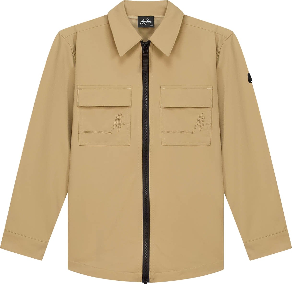 Malelions Vesten-Malelions MJ1-AW25-25 Grey Brown