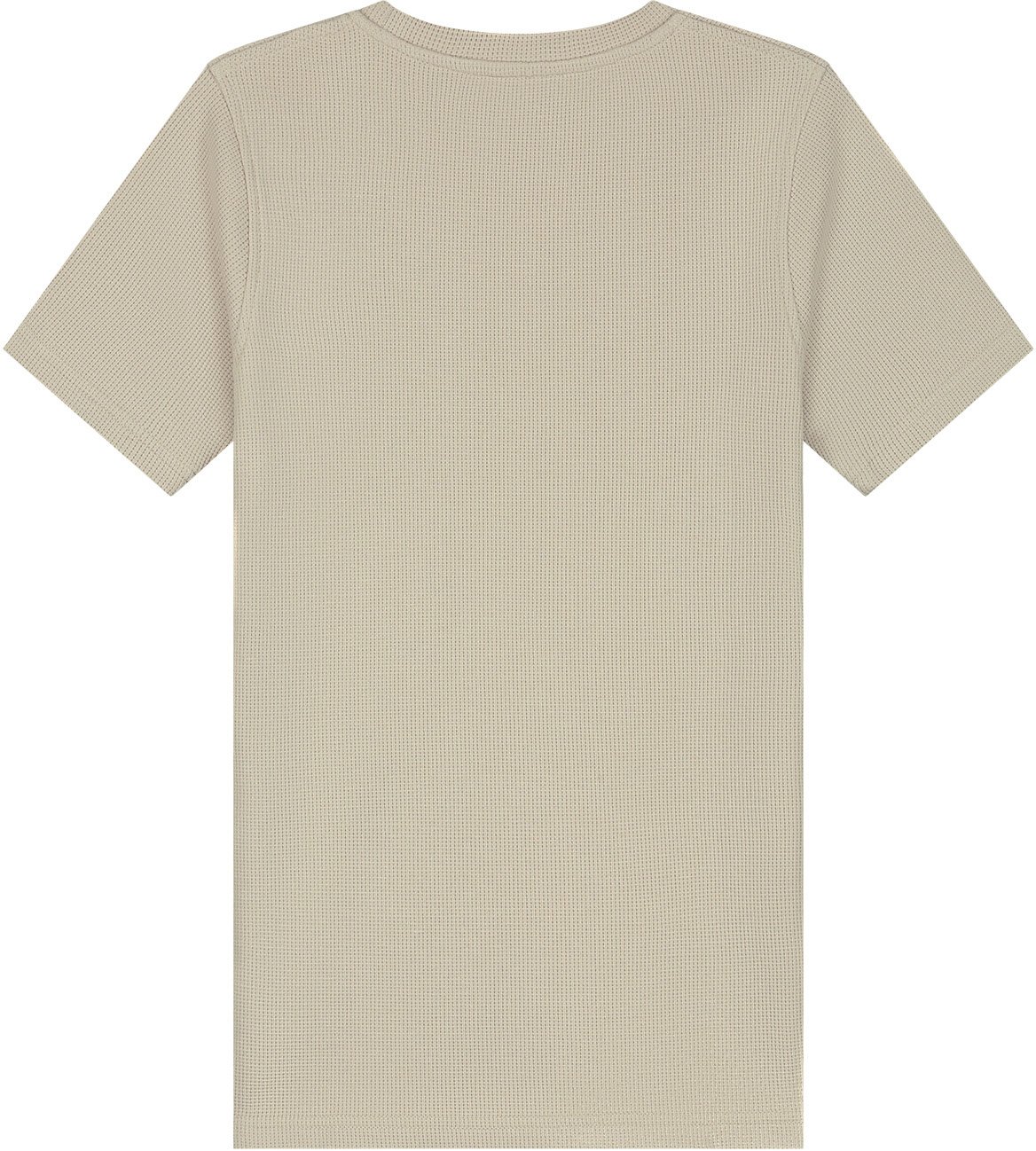 Malelions Waffle T-Shirt MJB30026001 Cream 40003