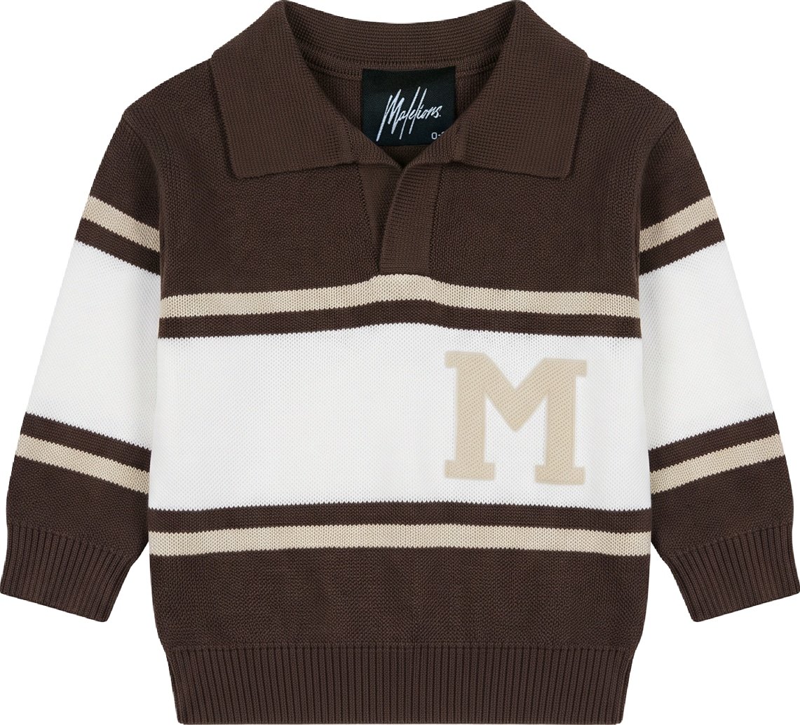 Malelions Baby Knitted University Polo
