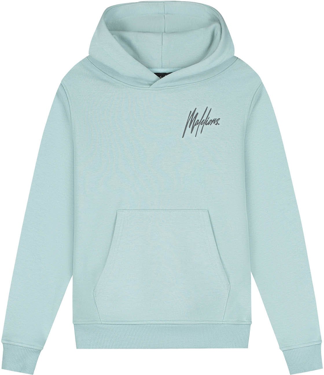 Malelions Junior Striped Signature Hoodie