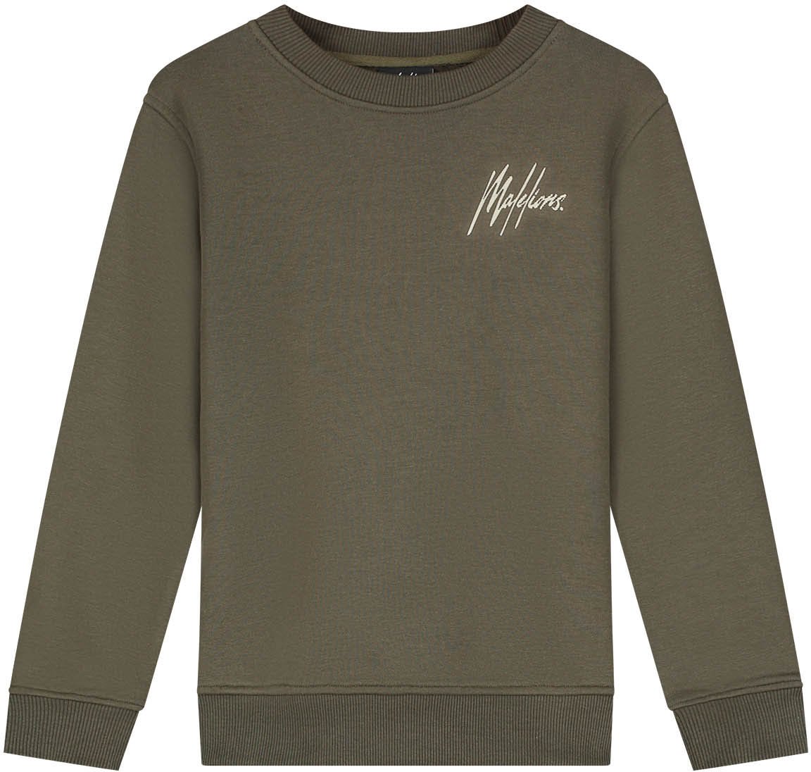Malelions Junior Striped Signature Sweater
