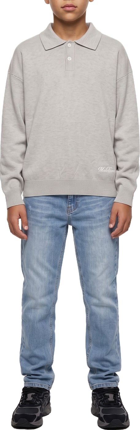 Malelions Junior Knitted Script Polo