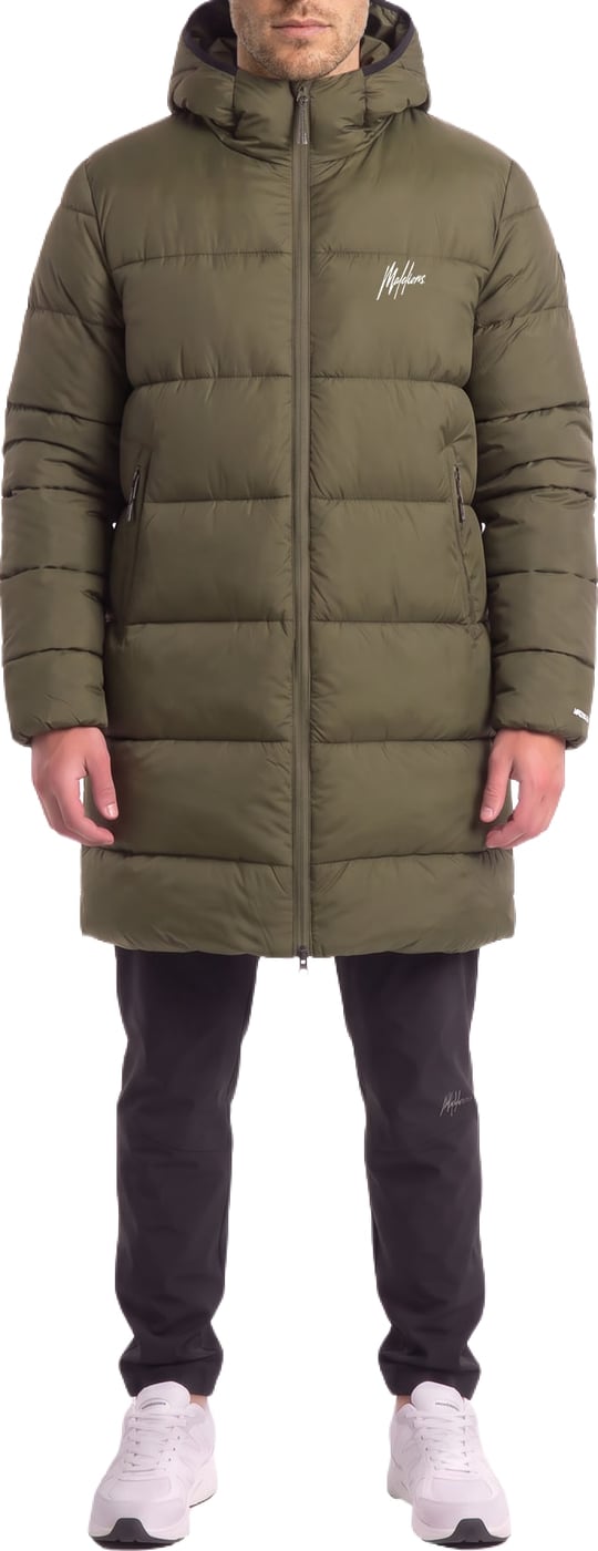 Malelions Sport Ace Mid Length Puffer Jacket