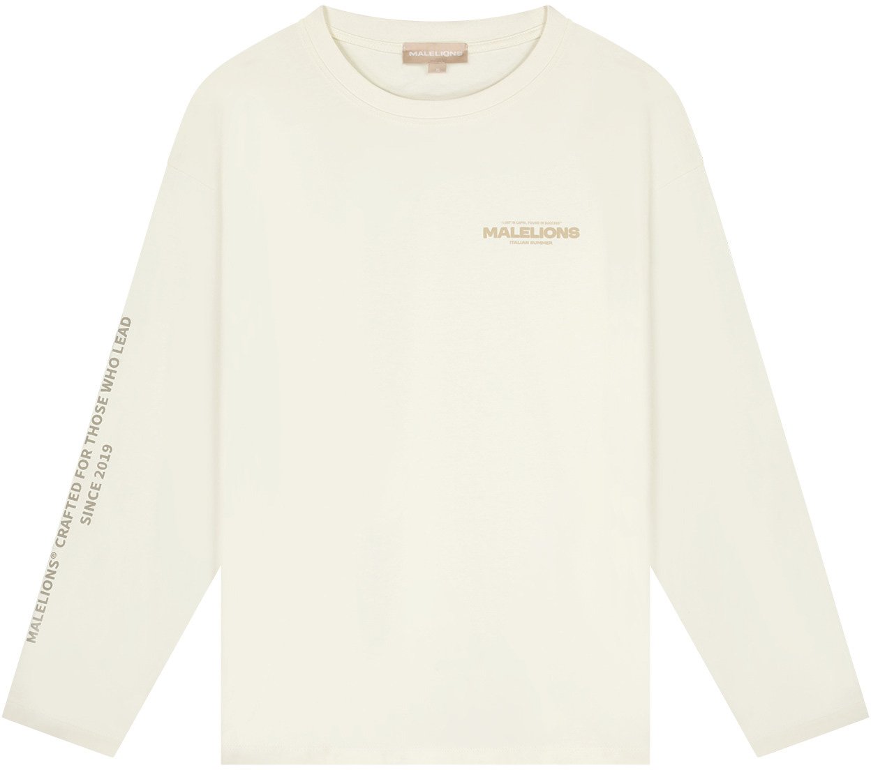 Malelions Women Italian Summer Longsleeve T-Shirt