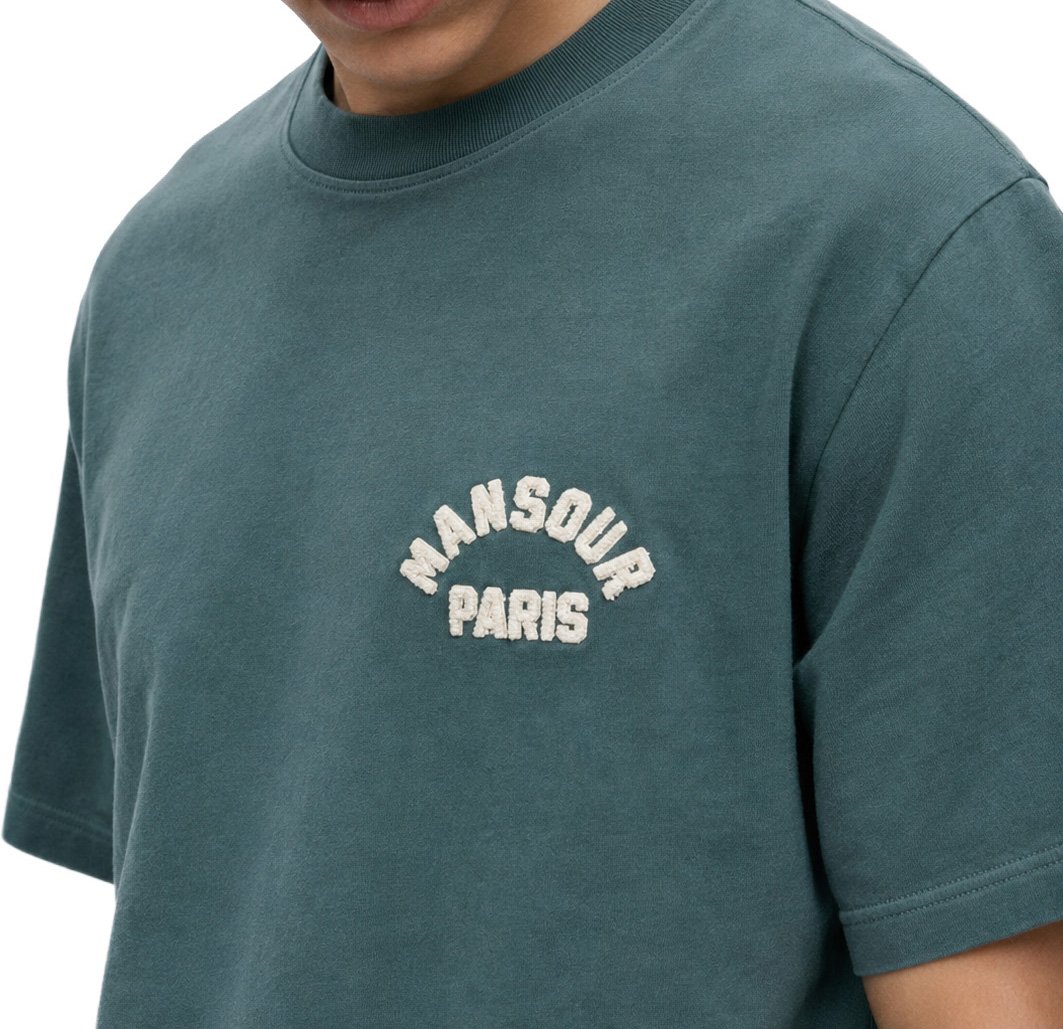 Paris College T-shirt Vintage Green