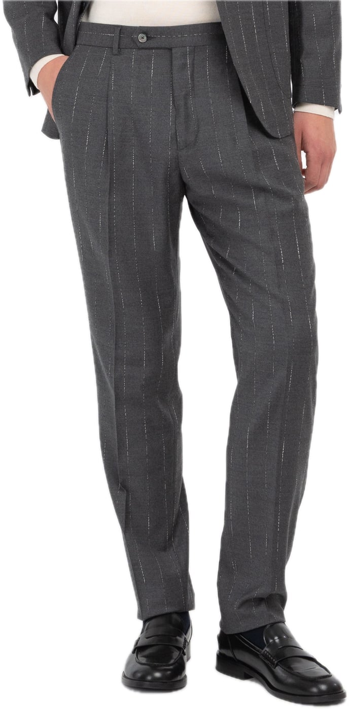 Suit grey stripe
