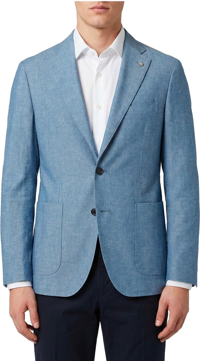 blazer licht blauw