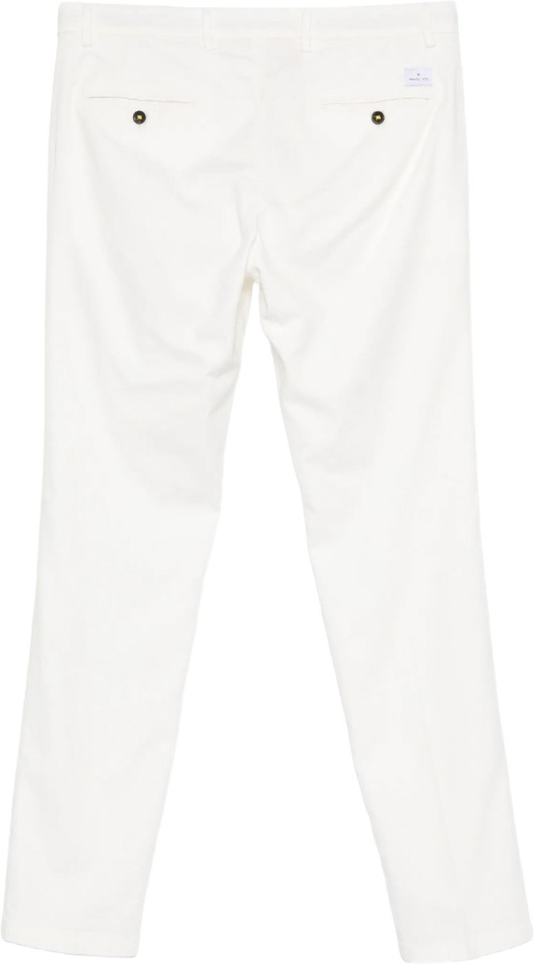 broek wit katoen