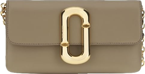 Marc Jacobs Beige Calf Leather Bos Taurus Wallet