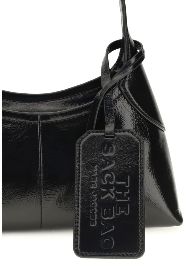 Marc Jacobs Black Calf Leather Bos Taurus Shoulder Bag