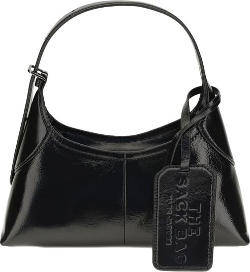 Marc Jacobs Black Calf Leather Bos Taurus Shoulder Bag