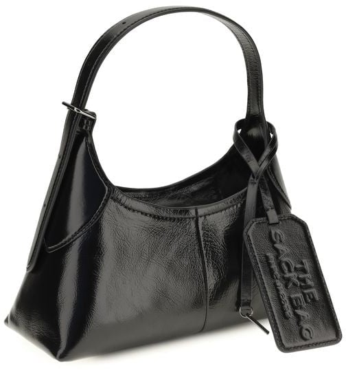 Marc Jacobs Black Calf Leather Bos Taurus Shoulder Bag