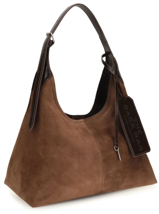 Marc Jacobs Brown Suede Leather Shoulder Bag