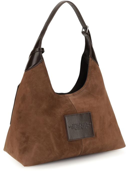 Marc Jacobs Brown Suede Leather Shoulder Bag