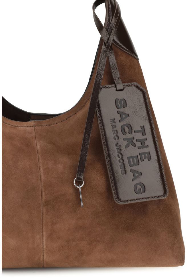 Marc Jacobs Brown Suede Leather Shoulder Bag
