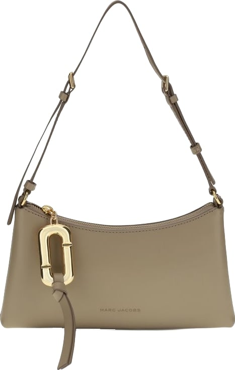 Marc Jacobs Beige Calf Leather Bos Taurus Shoulder Bag